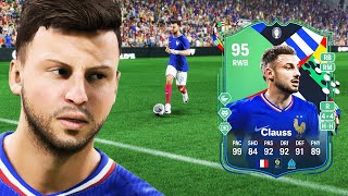 95 PATH TO GLORY CLAUSS PLAYER REVIEW  EA FC 24 ULTIMATE TEAM [upl. by Lara]