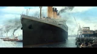 Titanic 3D  The Boat Leaving The Port  Official Clip HD [upl. by Reve]