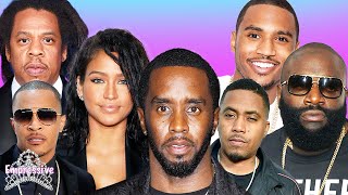 Diddy will ROT in jail  Diddy kissed Trey Songz Secret tape with Nas TI Cassie JayZ Rick Ross [upl. by Novello]