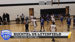 8th Grade Buchtel vs Litchfield Boys Middle School Basketball [upl. by Airdnaz35]