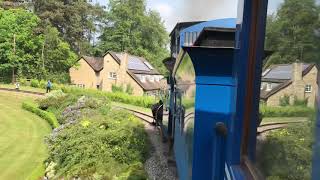 UK A full trip round the Beeches Light Railway behind 778 26052018 [upl. by Assereht]