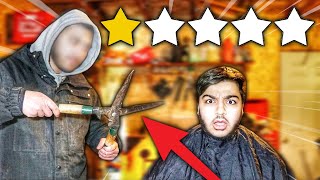 Getting A Haircut At The Worst Reviewed Barber In My City 1 STAR HAIRCUT [upl. by Downall]