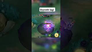 Yu zhong vs dyyroth 🔥mobilelegends mlbb yuzhong [upl. by Beaner]