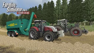 Farming Simulator 2013 Timelapse 03 Силос УборкаSilage Harvesting [upl. by Omrellug]