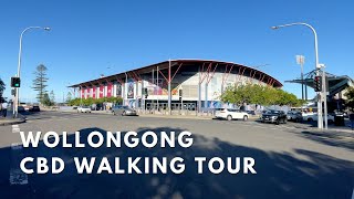 4K Wollongong CBD  Walking Tour Australia [upl. by Ofloda]