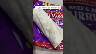 Childhood favorites  struggle meals  EL MONTEREY frozen burritos  Part 3 [upl. by Blatt]