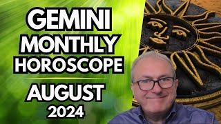 Gemini Horoscope August 2024  You Can Truly Inspire [upl. by Thurlough]