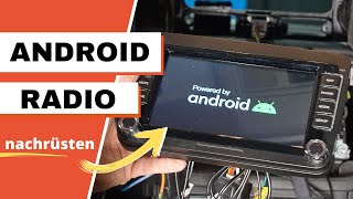 Android Radio nachrüsten  in nur 5 Schritten [upl. by Manella]