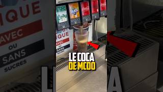 POURQUOI LE COCA DE CHEZ MCDO ESTIL DIFFÉRENT [upl. by Halludba423]