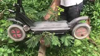 EcoRider E49 10inch Dual Motor Foldable Electric Scooter [upl. by Adnilreh47]