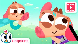 BABY BOT 🤖 Cowy’s Lie 🔍🦵 Cartoons for Kids  Lingokids  S1 E5 [upl. by Aksehcnarf]