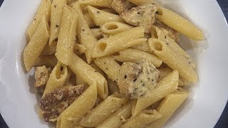 Chicken Penne Alfredo chicken pasta nepalistylemakemefamous [upl. by Miarhpe]