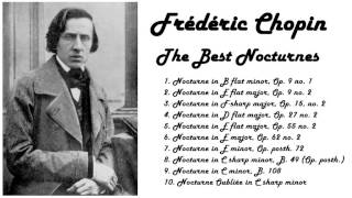 Frédéric Chopin  The Best Nocturnes in 432 Hz tuning great for reading or studying [upl. by Wamsley]