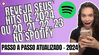 Como Acessar a Retrospectiva do Spotify 2024 e de Anos Anteriores [upl. by Bonita490]