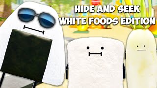 Secret Staycation Hide amp Seek White Foods Edition ⬜ [upl. by Melmon]