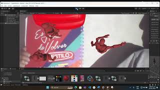 Ejecucion del prototipo utilizando vuforia en unity [upl. by Clellan]