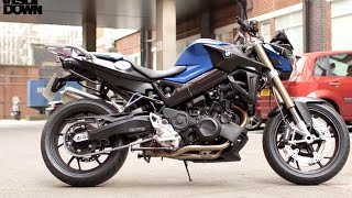 BMW F800R Review Road Test  Visordown Motorcycle Reviews [upl. by Nevetse]