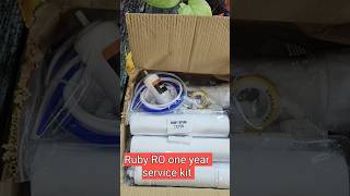 Ruby RO kit unboxing  Ruby RO kit Ruby RO kit review rubyrokit shorts [upl. by Anieral82]