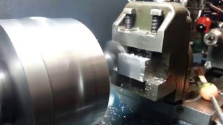 Fly Cutting on a Boxford Lathe [upl. by Nirehs457]