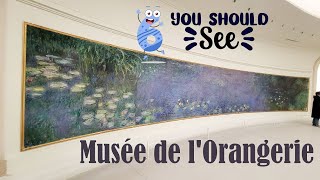 Orangerie Museum  Six You Should See w Facts and Explanation Musée de lOrangerie Paris [upl. by Hufnagel]