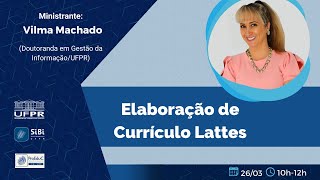 Elaboração de Currículo Lattes [upl. by Powel611]