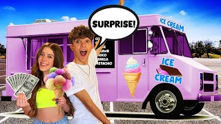 SURPRISING MY FRIENDS WITH AN ICE CREAM TRUCK 🍦🛻I Symonne Harrison [upl. by Kirre]