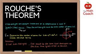 Rouches Theorem with Example  Complex Analysis 23 [upl. by Warfourd]