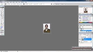 Recortar imagen con Photoshop 7 Portable [upl. by Hurless]