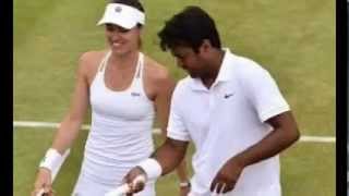 Liander PAESHINGIS MIX DOUBLE MEGA FINAL WIMBLEDON 2015 HIGHLIGHTS [upl. by Cristie]