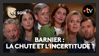 Censure de Barnier  à quoi doiton sattendre maintenant   C Ce Soir du 4 décembre 2024 [upl. by Sineray]