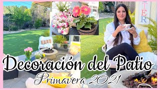 DECORACION DEL PATIO🌷PRIMAVERA 2021🌸 IDEAS PARA DECORAR EN PRIMAVERA 2021 [upl. by Gottlieb]