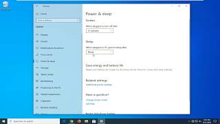 How to Change Screen Timeout Setting in Windows 10 Tutorial [upl. by Ephram]