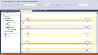 Connected Components Workbench Pt8c  Garage Door Opener example [upl. by Saffier281]