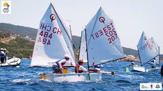 2022 Arkas Optimist World Championship Team Races Day 1 [upl. by Draude912]