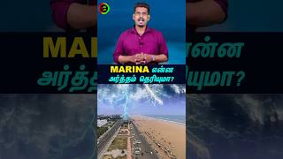 MARINA அர்த்தம் தெரியுமா tamilguru tamilinformation naveenbharathi [upl. by Fortunio946]