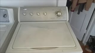 Whirlpool Direct Drive Washer Wont Spin [upl. by Derrej272]