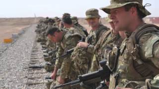 1st Battalion Scots Guards Video Diary Part I [upl. by Cyrus]