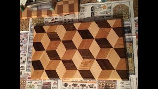 How To Make A 3d Cutting Board [upl. by Anidualc]