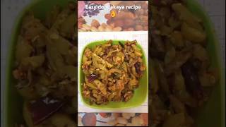 Easy homemade dondakaya recipe 👌dondakayafry dondakayarecipe shorts short shortvideo ytshorts [upl. by Eiramyelhsa385]