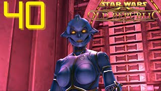 Star Wars The Old Republic Imperial Agent Playthrough Part 40  Megasecurity Ward 23 [upl. by Nerek]