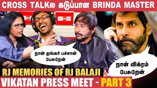 RJ Life ல கிடைச்ச திருப்தி Cinema Life ல கிடைக்கலை  RJ Balaji  Vikram  Cross Talk  Maniratnam [upl. by Azpurua]