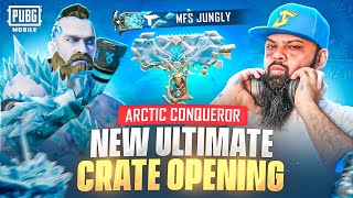 LIVE 🔥 Ultimate Arctic Conqueror Set ❄️ amp Glacier Hammer UZI Upgrade  PUBG Mobile Crate Opening [upl. by Shwalb]