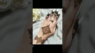 Bake hand side mehndi design for karwachauth specialmehndi shotsvideo karwachauthspecial [upl. by Cyril]