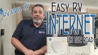 EASY RV INTERNET while on the road or in the campground Winegard Air 360 [upl. by Hourihan]