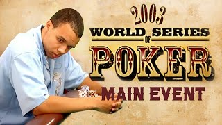 WSOP 2003 Main Event  Day 3 with Phil Ivey Johnny Chan amp Chris Moneymaker [upl. by Benedicta]