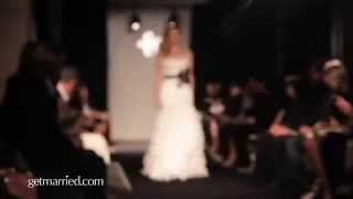 Simone Carvalli Wedding Dresses  Spring 2012 Runway Video [upl. by Cioban]