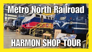 Metro North Railroad Harmon Shop Tour [upl. by Yendirb525]