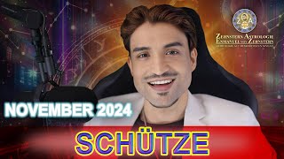 SCHÜTZE MONATSHOROSKOP NOVEMBER 2024 ZEHNSTERN ASTROLOGIE [upl. by Redna352]