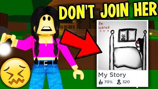 The CREEPIEST ROBLOX GAMES with DARK SECRETS on BROOKHAVEN [upl. by Korenblat]