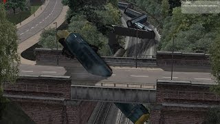 Rail Sim Crash 2 Train Simulator 2014 LOCO TV UK [upl. by Arata183]